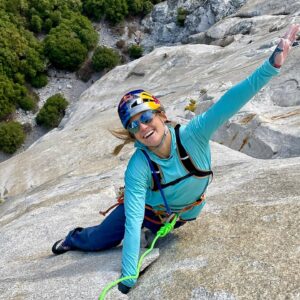 Kevin Jorgeson Instagram - All smiles during a fun day of cragging on The Nose with @sashadigiulian. Got crowded fast but nobody seemed to mind since we were all enjoying one of the best rock climbs ever! Can’t wait for more.