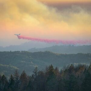 Kevin Jorgeson Instagram - Fire season came early this year to Sonoma County. It can feel a little hopeless watching the fires burn, whether from near or afar. If you’re interested in supporting the Volunteer Firefighters on the front lines please click the link in my bio. 📸: @dodrillphoto