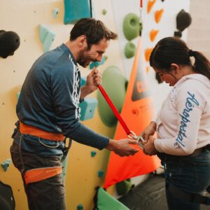 Kevin Jorgeson Instagram - I’m super excited to join the team at @trublueclimbing alongside the legend himself @chris_sharma! I’ve been using Tru Blue auto belays for over ten years and they’re essential to my nonprofit @1climb_official. Looking forward to what we will achieve together!