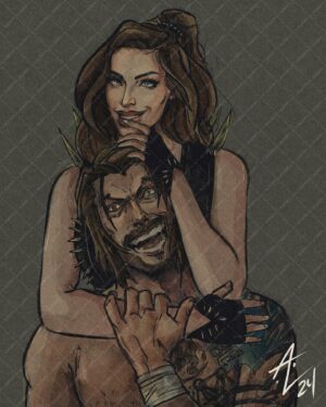 Kevin Kesar Instagram - Seeing fan #art will never stop being the coolest and most humbling thing I ever see online.
This is from the super talented @stayaleart_ 
Thank you so much,
This is one of the coolest I’ve seen.

Best fans in the world 🙏🏼