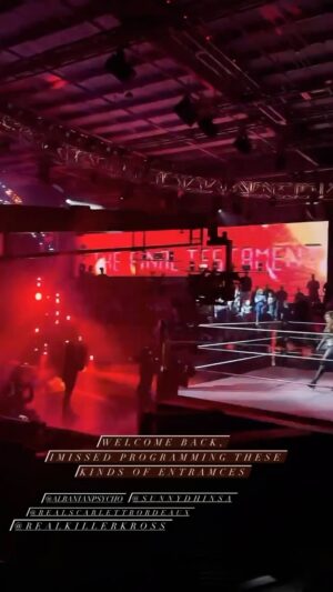 Kevin Kesar Instagram - Damn it you’re really going to make me say it aren’t you…

I missed you sickos too.

Black & Gold Never Dies.
⏳#WWENXT