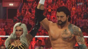 Kevin Kesar Instagram - Eat your vitamins,
Eat your elbows to the back of the head,
And get blackout strangled under the big bright lights.

Fall & Pray… brother. @wwegames 

#WWE #WWE2K24 #HulkHogan #KarrionKross