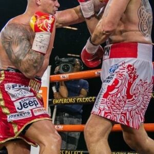 Kevin Lerena Instagram - Announced myself on the heavyweight scene in a modern day David vs Goliath bout 🥊 Making easy work of former 6ft8 / 130kg World title challenger Marius Wach with precision and skill 📈 One of my favourite fights to date, proving that size doesn’t always dictate the outcome in the ring ❤️MARKSMEN SHIT 🎯 #HeavyweightBoxing #DavidvsGoliath #SizeVsSkill  #ChampionMindset