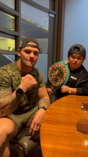 Kevin Lerena Instagram - My brother @abdu_rozik 🔰 That’s what’s up 🔥🤫 @wbcboxing