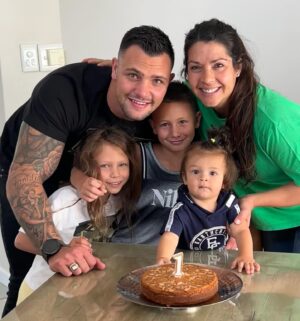 Kevin Lerena Instagram - I may not be perfect & I will never claim to be, but as a father, I strive to be present and loving every day in every possible way ❤️ Being called DAD is a blessing that I cherish endlessly 🙏