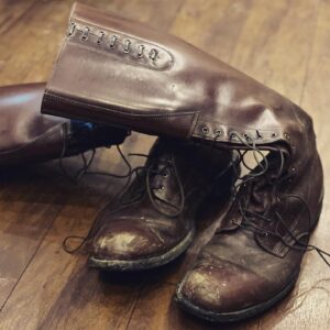 Kevin McGarry Instagram - Another few miles walked in Nathan’s shoes. Maybe ridden. Season 9 wrapped.