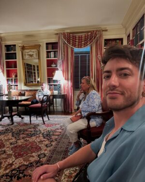 Kevin McHale Instagram - My mom walked into the Oval Office and said, “is this the REAL Oval Office?” Maybe I’ve worked in TV too long, but this was how we all felt. This was so surreal & special. Being able to take my fam on a White House tour was such a gift & was only possible because of the kindness of @johnwmccarthy (happy birthday!) & @shanewjordan - thank you so much for making this happen!