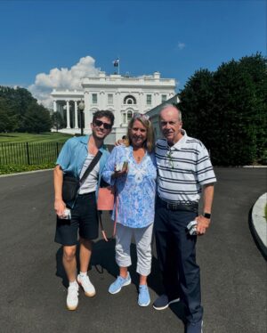 Kevin McHale Instagram - My mom walked into the Oval Office and said, “is this the REAL Oval Office?” Maybe I’ve worked in TV too long, but this was how we all felt. This was so surreal & special. Being able to take my fam on a White House tour was such a gift & was only possible because of the kindness of @johnwmccarthy (happy birthday!) & @shanewjordan - thank you so much for making this happen!