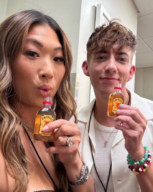 Kevin McHale Instagram - My partner in crime application post. The strongest, smartest, hottest bff a boy could ask for. Love you, @jennaushkowitz ♥️ 🐻