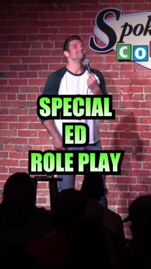 Kevin McNamara Instagram - Things got weird when I asked a teacher if she role plays with her husband in Spokane. May have been my fault. 😂😂😂
•
#standupcomedy #comedy #laugh