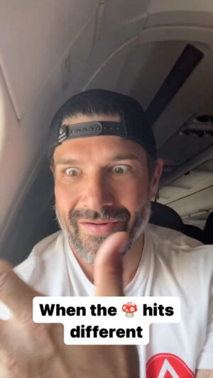 Kevin McNamara Instagram - Don’t fight the trip… 🍄🍄🍄
•
#medicine #trip #funny
