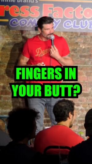 Kevin McNamara Instagram - Ever met someone who you just knew was into some weird stuff? I had a feeling about this guy in Jersey. 
•
#comedy #standup #standupcomedy 
•
Funny, crowdwork, laugh, lol, haha, funny videos, funny video, comedy video, funny meme, jokes, joke