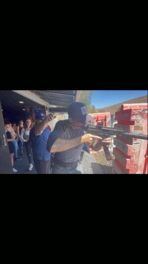 Kevin McNamara Instagram - Full Auto Friday!!!
•
Got that chicken wing a little high but not terrible. 
•
#2a #guns #america #2ndamendment #tactical #shooting #shooter #man #military