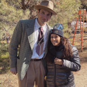 Kevin McNamara Instagram - Amazing to be back to doing what I love and being directed by the amazingly lovely @evalongoria 
•
#create #actor #film #tv #artist #dream