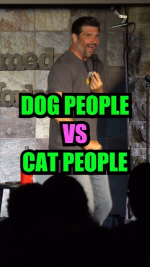 Kevin McNamara Instagram - Who’s crazier Dog People or Cat People? 
Comment Team Dog or Team Cat
This could get crazy!!!
•
#standup #cat #dog