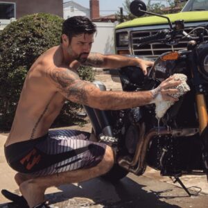 Kevin McNamara Instagram - 80 degrees in November. LA Vibes. 
•
(Comment location and temp)
•
#cali #la #sun #sunshine #vines #vibe #positivevibes #moto #motorcycle #ride #fit #fitness #fitfam #fitspo #fitnessmotivation #fitnessmodel #gym #actor #model #style #lifestyle #bikelife #bike #tattoo #tattoos #ink #inked #guyswithtattoos #guns