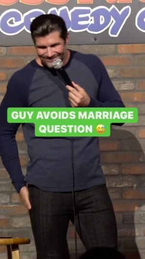Kevin McNamara Instagram - Best name ever to avoid taking about getting married! 
•
#Comedy #Comedian #Funny #StandUp #StandupComedy #Lol #OMG #Relationships #Couples #Relatable