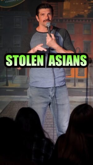 Kevin McNamara Instagram - Some old white guy stole 3 Asian teens in Philly. I was concerned to say the least. 
•
#comedy #standup #funny #haha #standupcomedy #asian