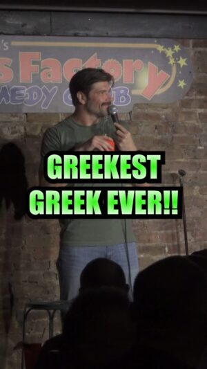 Kevin McNamara Instagram - Found the Greekest Greek to ever live in Jersey!!! She was dressed like a bag of skittles and my god was she amazing!!! 
•
50K LIKE/1KCOMMENT and I will post a story with a video of the spirit animal that is Fania!
•
#comedy #funny #greek #standup #laugh