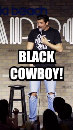 Kevin McNamara Instagram - I found a Black Cowboy in Florida and he did not disappoint! The Legend of Cowboy Alfred begins!!!
•
#cowboy #funny #comedy #lol #haha #standup #standupcomedy #fun #beauty #makeup #horse #horses