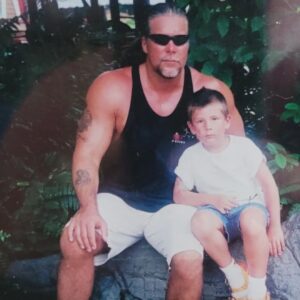 Kevin Nash Instagram - Memory Monday. My son and I at the zoo in Phoenix. 2000 It's probably 107 degrees by the looks on our faces