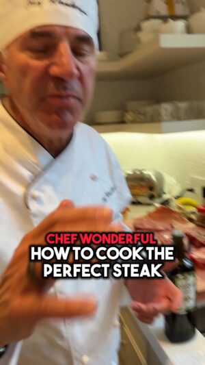 Kevin O'Leary Instagram - How to prepare the perfect steak for the grill? The key is DON’T overdo anything. Not the oils, rubs or seasoning.

You have to go LIGHT. The biggest mistake people make is they overdo it and kill the flavor. A piece of meat has a personality. You’ve gotta let it bloom baby! Become ONE with the meat. That’s the key kiddies.