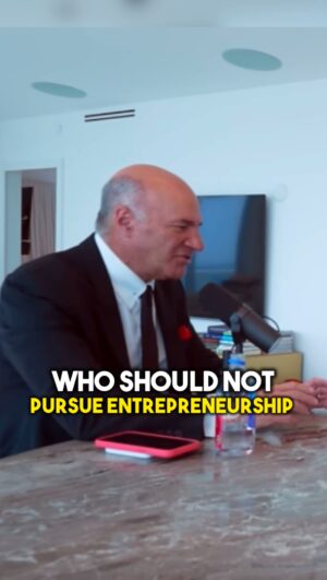 Kevin O'Leary Instagram - You can choose to live a life of well paid mediocrity or take the risk and pursue entrepreneurship. Which one would you choose? #entrepreneurship