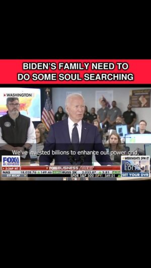 Kevin O'Leary Instagram - Do you agree? It’s crazy chicken right now in that party. Biden’s family has to do some soul searching.