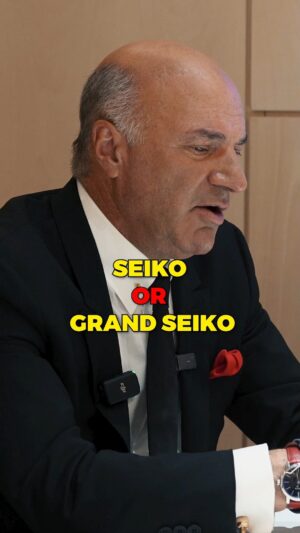 Kevin O'Leary Instagram - There has always been confusion about the difference between “Seiko” and “Grand Seiko.” Thanks to the CEO of Grand Seiko, Brice Le Troadec, for clarifying. Who knew they were the same but very different at the same time?

#grandseiko #seiko #timepiece