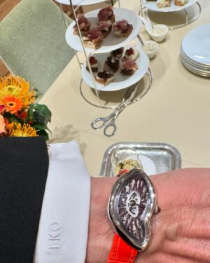 Kevin O'Leary Instagram - The @cartier Maison has been part of my life since I bought my first watch, a Cartier #panthère in 1986 when I closed my first deal. In 1990 my wife @lindaoleary gave me a Cartier rolling ring wedding band. It’s still on my finger. Now this. The Cartier Platinum Skeleton #crash now joining my collection. I actually cried when they opened the box. I can’t help it ,I’m romantically involved with the brand!