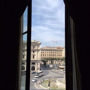 Kevin Spacey Instagram - Not a bad view to wake up to in Roma #AutographHotels