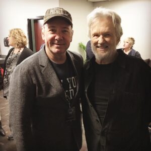 Kevin Spacey Instagram - Inspirational night celebrating the life and career of Kris Kristofferson in Music City