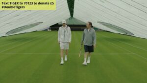 Kevin Spacey Instagram - Good luck to @andymurray this week at #Wimbledon. We teamed up together with @wwf_uk a great cause. Donation link in bio #doubletigers