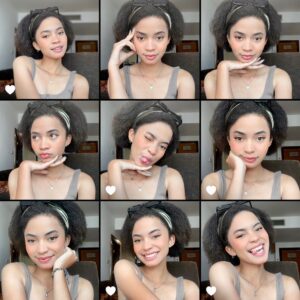 Kezia Caroline Instagram - stressed but blessed 🌞 #selfietime