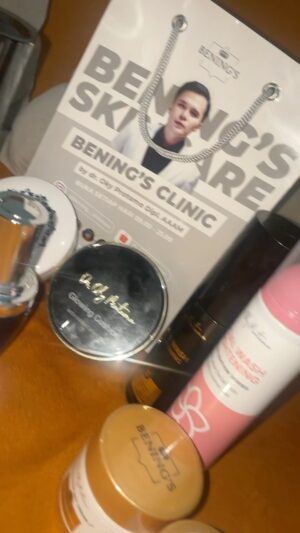 Kezia Caroline Instagram - this is the one that i've been looking for✨🥰
grwm ft. @beningsclinic_jakarta 🫶🏽
•
#grwm #makeupdaily #beningskincare @beningsclinic_jakartautara @dr.okypratamaa @mr_ceremony6 @faryyzaa