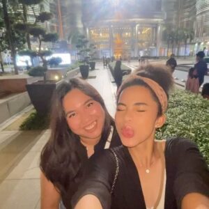 Kezia Caroline Instagram - finding paradise everywhere i go🕊️🤎 #sisterhood #kualalumpur