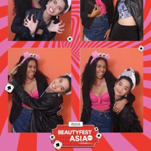 Kezia Caroline Instagram - Day-2 at @beautyfest.asia 2023💗 #beautyinfluencer #beautyfestasia2023