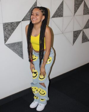 Khali Daniya-Renee Spraggins Instagram - I smile cause my life is a movie !