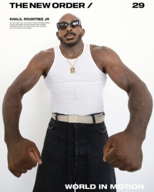 Khalil Rountree Jr. Instagram - @thenewordermagazine ISSUE 29
Photos by @kennethcappello