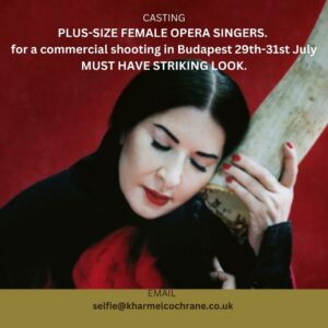 Kharmel Cochrane Instagram - CASTING CALL | Looking for various roles for an upcoming commercial shooting in Budapest from 29th - 31st July. 

Should have striking looks and unique faces! 

If interested, please email selfie@kharmelcochrane.co.uk with your name, where you are based and a recent photo!