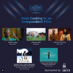 Kharmel Cochrane Instagram - Delighted to be nominated for three different categories in the CDG awards this year, what an honour to be nominated amongst such incredible company!

Congratulations to all nominated!x
