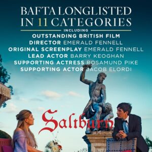 Kharmel Cochrane Instagram - Thrilled to see Saltburn included in 11 categories in the BAFTA longlist including best casting!
@saltburnfilm