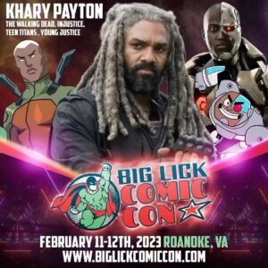 Khary Payton Instagram - Alright, Virginia! Let’s do this thing. @biglickcomiccon #biglickathhon