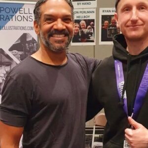 Khary Payton Instagram - Absolutely blown away by @simon_powell_illustrations, his talent and attention to detail. I met him 6 years ago and he has been meticulously honing his craft everyday since. Thank you for the 40 hours to produce this in charcoal and pencil.