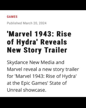 Khary Payton Instagram - Feeling grateful. #Marvel1943 #riseofhydra #wakandaforever