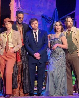 Khary Payton Instagram - The GOT MILK poster featuring The Backstreet Boys in the basement of the United Artists Theatre is not the weirdest thing at #CandelaObscuraLive but it’s in the running! Thanks so much to my friends at #criticalrole for inviting me to play this fantastic game. My eternal gratitude to @spenserstarke and the entire team for helping me bring Chey Tanii Mcheza to life. #candelaobscura LIVE SHOW tonite @ 7 on Twitch and YT! #betheweirdyouwanttoseeintheworld