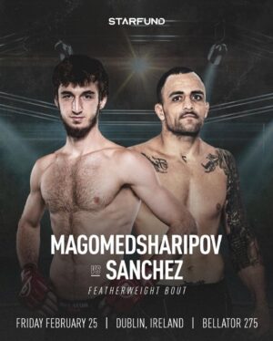Khasan Magomedsharipov Instagram - Завтра, в Дублине (Ирландия), в рамках турнира #bellator275 состоится очередной бой Хасана Магомедшарипова.  Ставьте будильники, ищите трансляцию и готовьтесь дать шуму и оказать свою поддержку @khasan_magomedsharipov
@bellatormma

#bellator #mma #fight #respectfghtrs