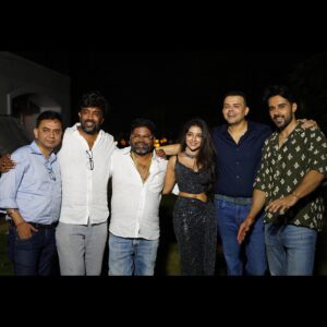 Khushi Dubey Instagram - All about the screening of Jubilee Talkies🥹♥️🫶
Guysss thankyou so much for all the loveeee ♥️♥️♥️♥️♥️ Keep watching Jubilee Talkiessss🔥
P.S. I’m reallyyy sorry if Ive missed out on someone’s pic with meeee!🙊🐣
Shot by : @whoisclicking 
.
.
#khushidubey #abhishekbajaj #shivyaan #jubileetalkies #sonytv #sony #romance #love #screening #launch #passion #sony #bollywood