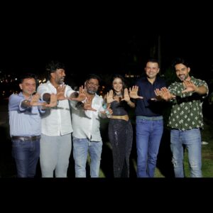 Khushi Dubey Instagram - All about the screening of Jubilee Talkies🥹♥️🫶
Guysss thankyou so much for all the loveeee ♥️♥️♥️♥️♥️ Keep watching Jubilee Talkiessss🔥
P.S. I’m reallyyy sorry if Ive missed out on someone’s pic with meeee!🙊🐣
Shot by : @whoisclicking 
.
.
#khushidubey #abhishekbajaj #shivyaan #jubileetalkies #sonytv #sony #romance #love #screening #launch #passion #sony #bollywood