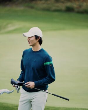 Ki Do-hun Instagram - I love golf and thank you #greencup  My brand #wideangle